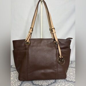Michael Kors Jet Set Leather Travel Tote
